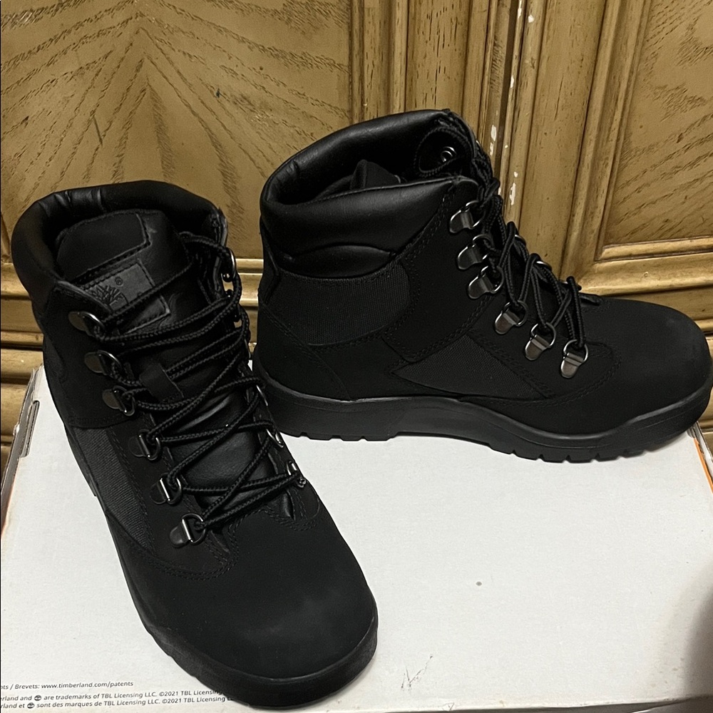 Timberland Black Kids Boots